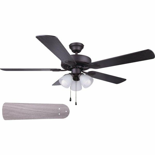 Canarm Gs 52 in. Villa Orb Fan CF52VIL5ORB-B